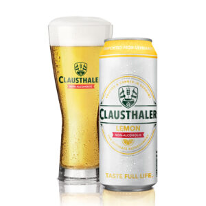 Clausthaler Lemon 500mL Can Case of 24