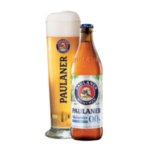 Paulaner Weissbier 0.0% 500mL Bottle Case of 20