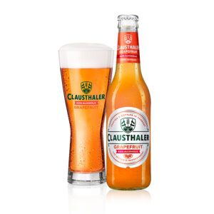 Clausthaler Grapefruit 330mL Bottle Case of 24